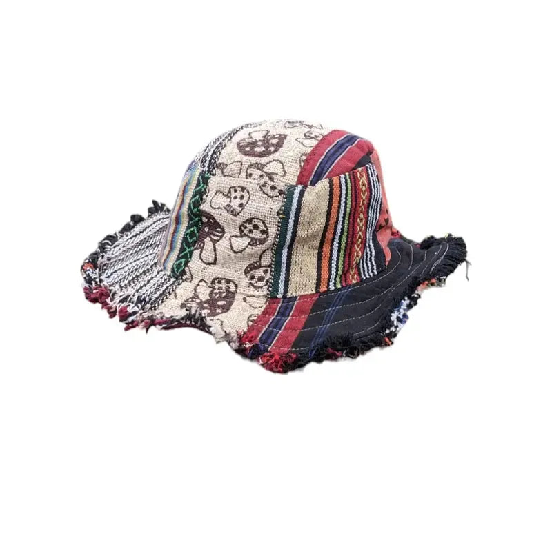 MystiCap – Multicolor Mushroom Pocket Hat