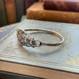 SpoonCrest – Handcrafted Sterling Wrap Bracelet