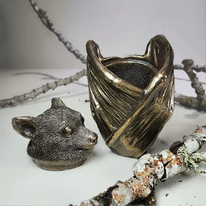 EchoVault – Bronze Bat Wing Jewelry Box