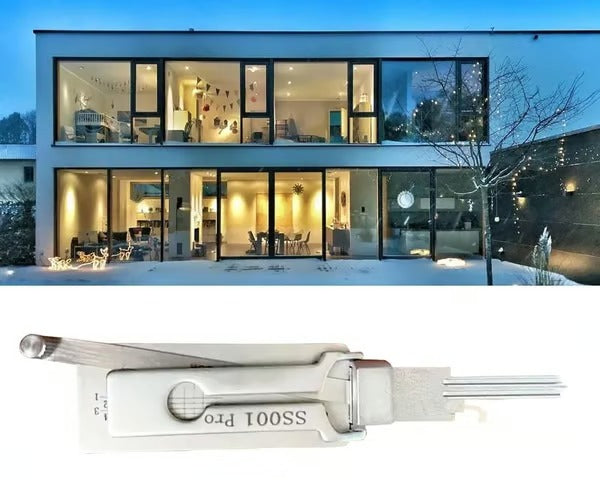 KeyCrack – Stainless Steel Master Decoder Tool