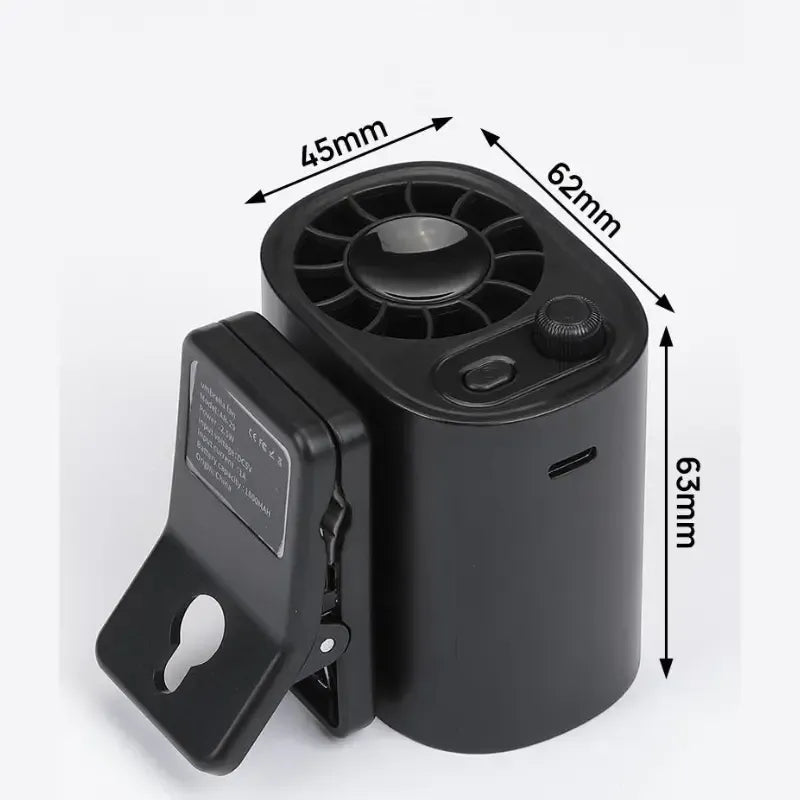 CoolClip – Car Fan with LED Display