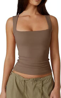 ContourSquare – Double Layer Tank for Sculpted Style