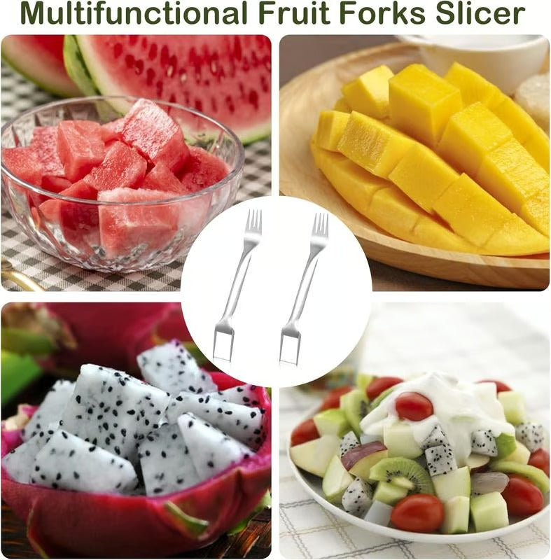 TwistNServe – Quick Fruit Cutter with Fork