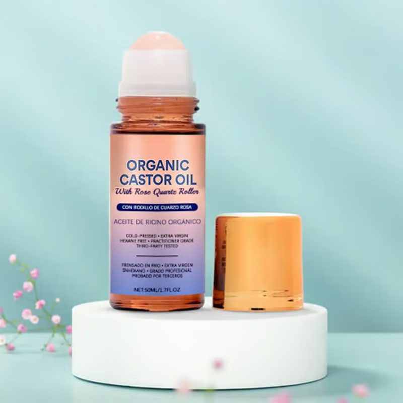 LunaCast – Golden Castor Oil Roller
