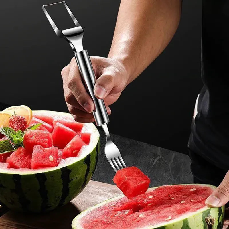 TwistNServe – Quick Fruit Cutter with Fork