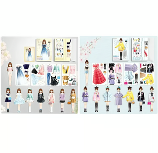 TinyTrendy – Magnetic Dress Up Baby Playset