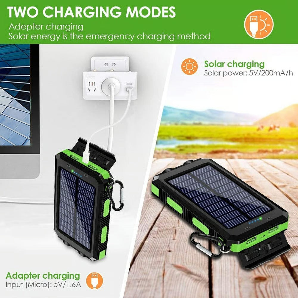 VoltSurge – Rugged Solar Power Bank