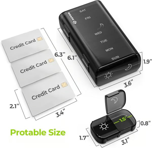 DoseEase – Portable Pill Organizer for Daily Convenience