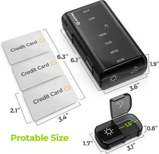 DoseEase – Portable Pill Organizer for Daily Convenience