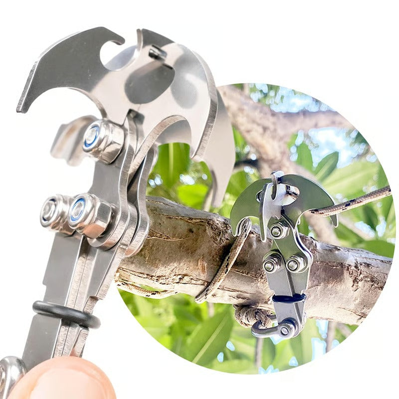TrekHook – Multifunctional Stainless Steel Carabiner