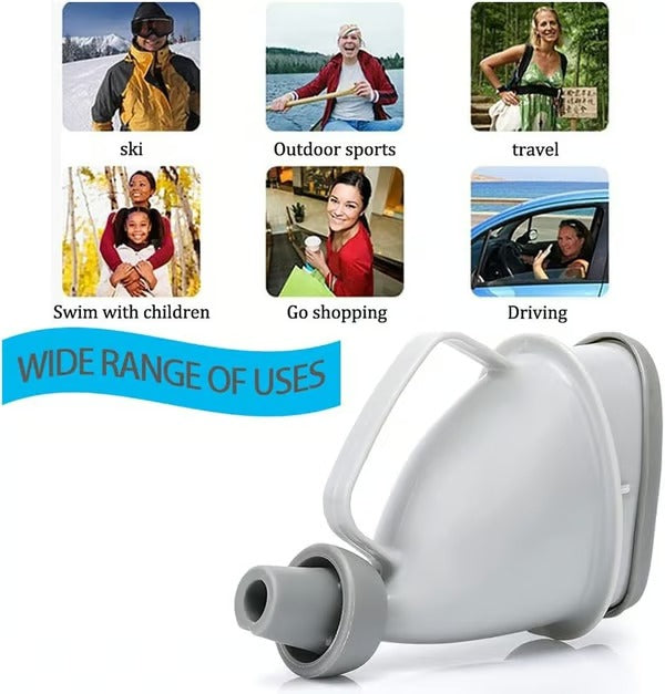 EaseFlow – Unisex Travel Urinal Funnel