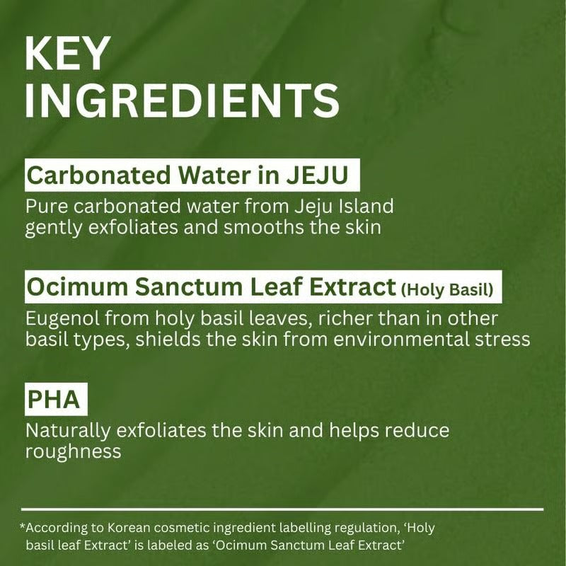 BasilWhisper – Purifying Bubble Mask