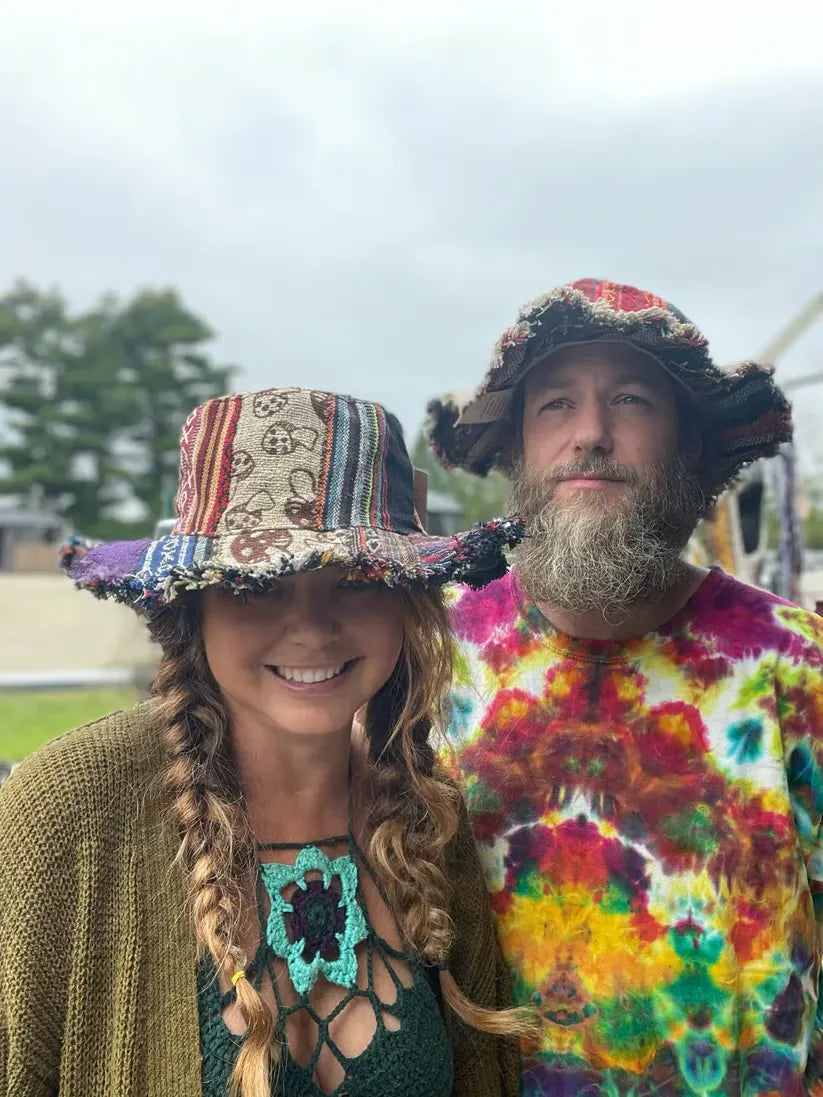 MystiCap – Multicolor Mushroom Pocket Hat