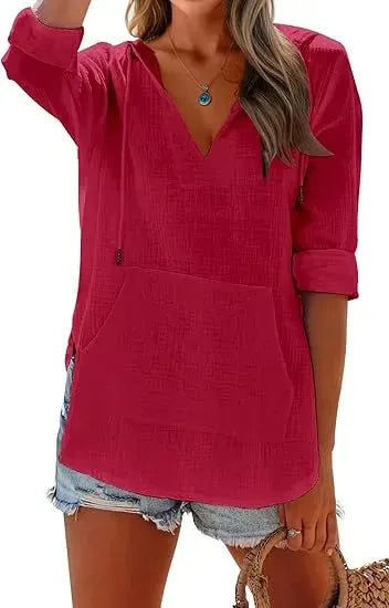 BreezeGlow – Lightweight Hooded Swim Wrap