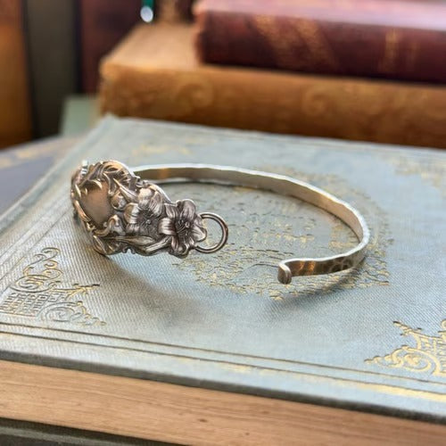 SpoonCrest – Handcrafted Sterling Wrap Bracelet