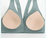 VivaLift – Deep V Front Closure Wireless Push Up Bra
