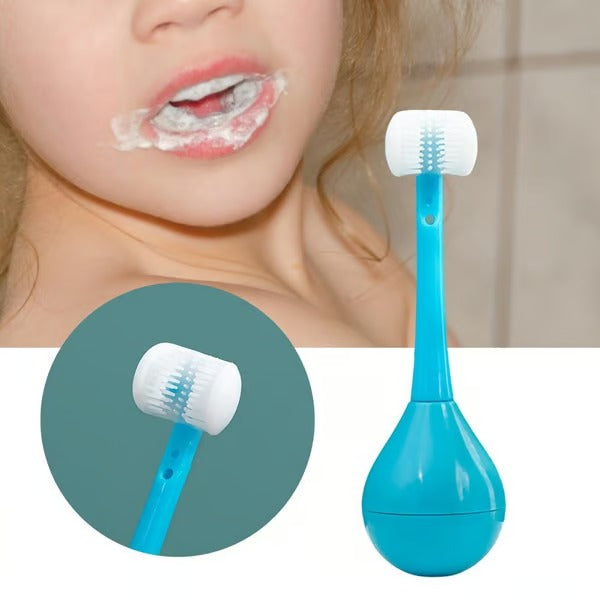 TripleGrin – 3 Sided Toothbrush for Happy Smiles