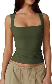 ContourSquare – Double Layer Tank for Sculpted Style