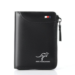 GripLux – Secure Zipper Wallet for Men