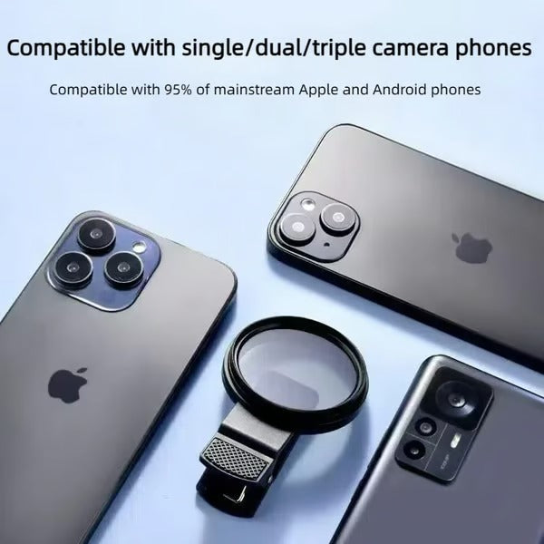 ClearView – 52mm Polarized Smartphone Camera Lens