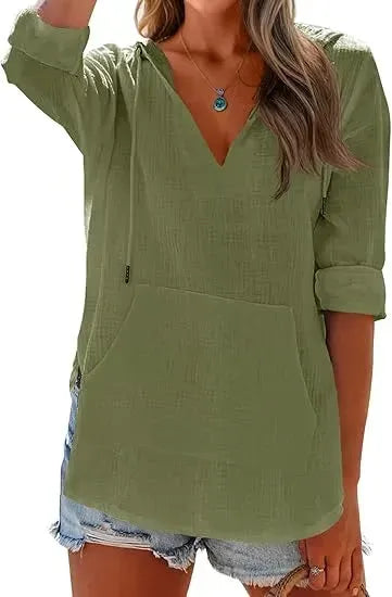 BreezeGlow – Lightweight Hooded Swim Wrap