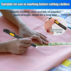 ThreadTrace – Heat Erasable Fabric Marker for Sewing & Embroidery