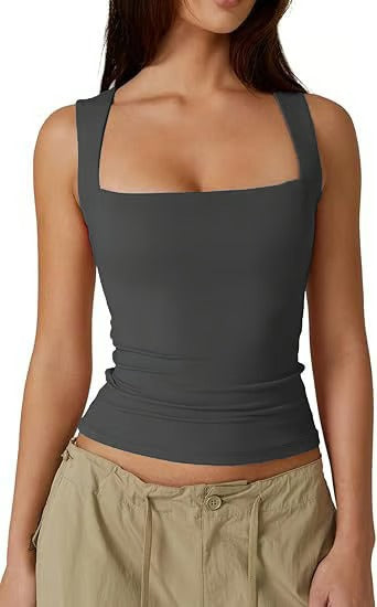 ContourSquare – Double Layer Tank for Sculpted Style