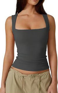 ContourSquare – Double Layer Tank for Sculpted Style