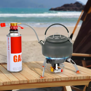 FlameForce – Windproof Piezo Camping Gas Stove