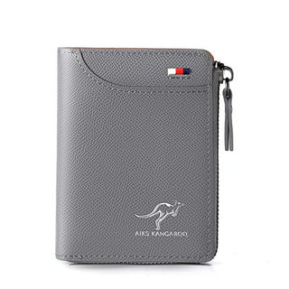 GripLux – Secure Zipper Wallet for Men
