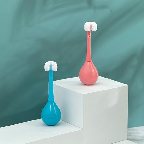 TripleGrin – 3 Sided Toothbrush for Happy Smiles