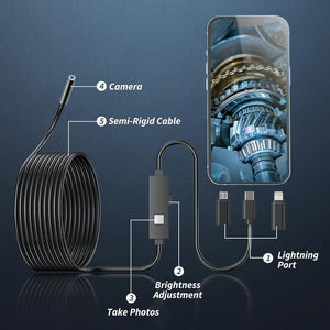 ZoomWand – Portable Phone Compatible Inspection Camera