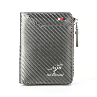 GripLux – Secure Zipper Wallet for Men