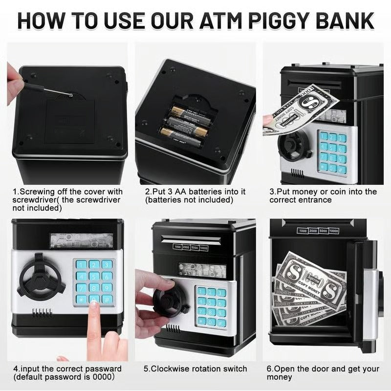 MiniBanker – Interactive ATM Piggy Bank