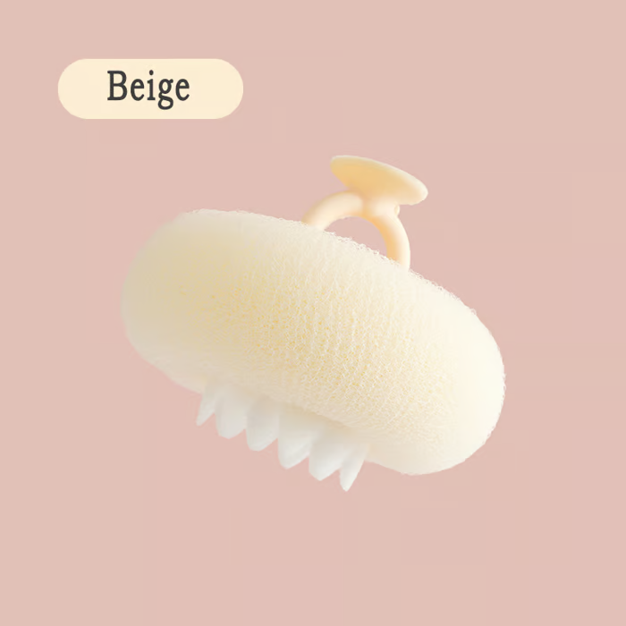 BloomScrub – Soft Sunflower Suction Bath Ball