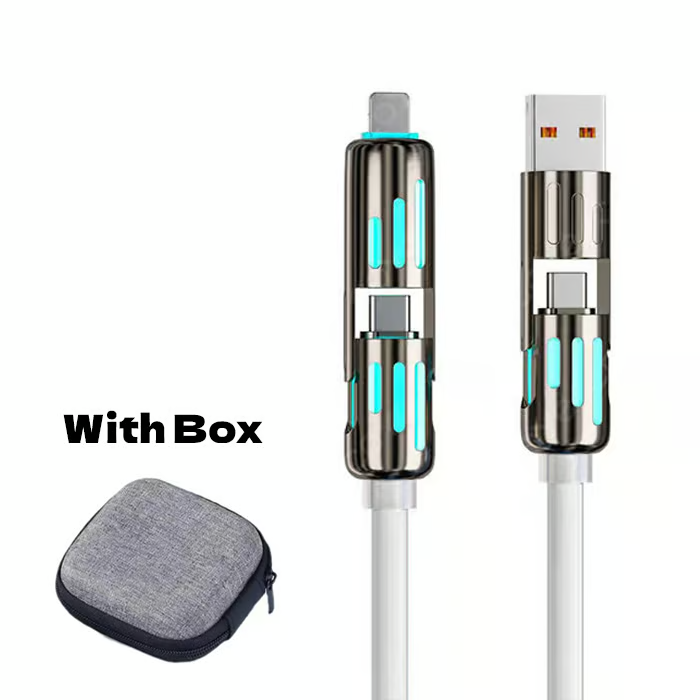 VoltFlex | 4-in-1 Turbo Power Cable