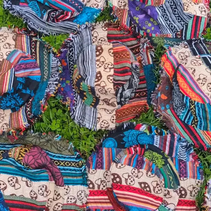 MystiCap – Multicolor Mushroom Pocket Hat