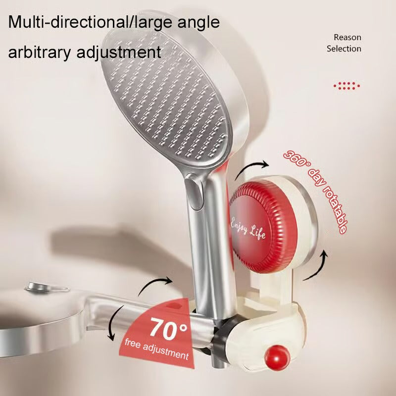 FlexiHold – Adjustable Suction Shower Head Holder