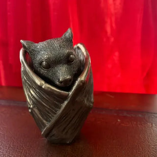 EchoVault – Bronze Bat Wing Jewelry Box