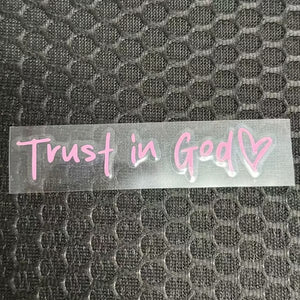 GraceMirror – Inspirational Car Stickers with Christian Message