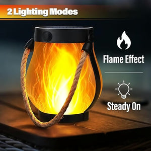 LumaFlare – Dancing Flame Solar Light Lanterns
