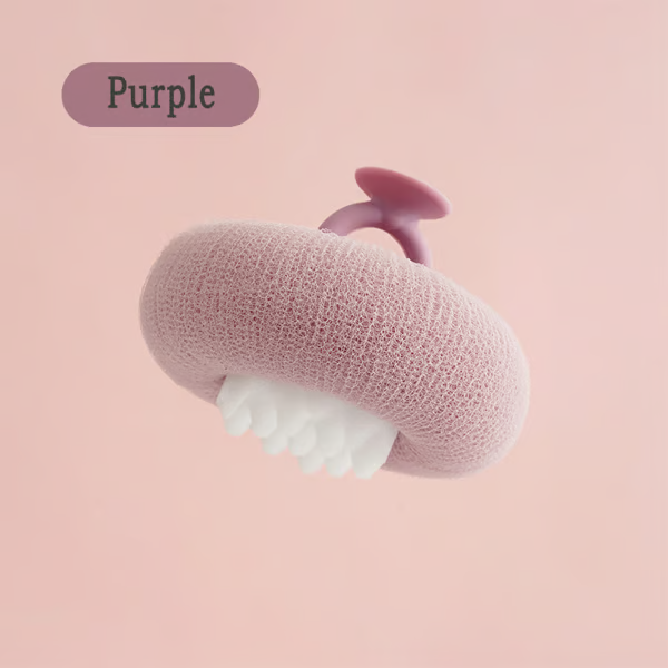 BloomScrub – Soft Sunflower Suction Bath Ball