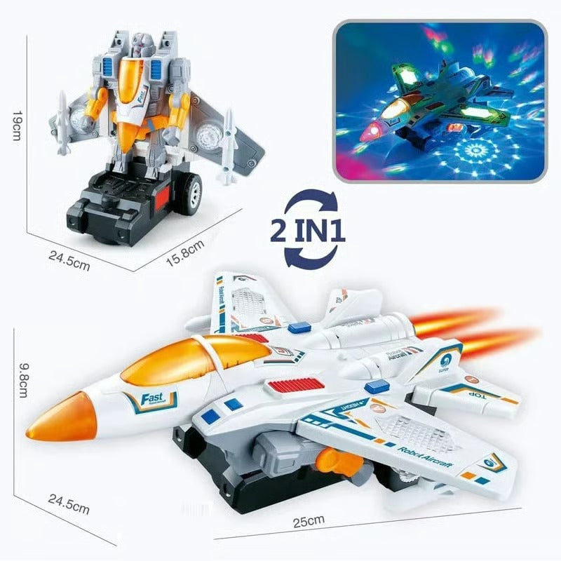 AutoMorph – Electric Deformation Police Car Toy
