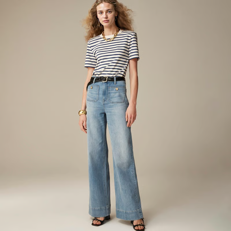HarborFlow – Sailor Chic Trousers