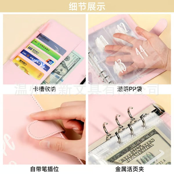 SaveWise – 100 Envelope Budgeting Challenge Book