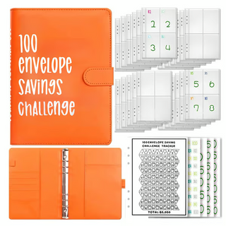 SaveWise – 100 Envelope Budgeting Challenge Book