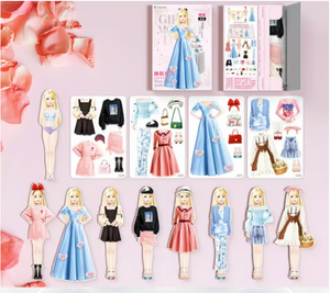 TinyTrendy – Magnetic Dress Up Baby Playset