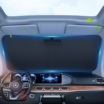 CoolFold – Automatic Retractable Car Sunshade