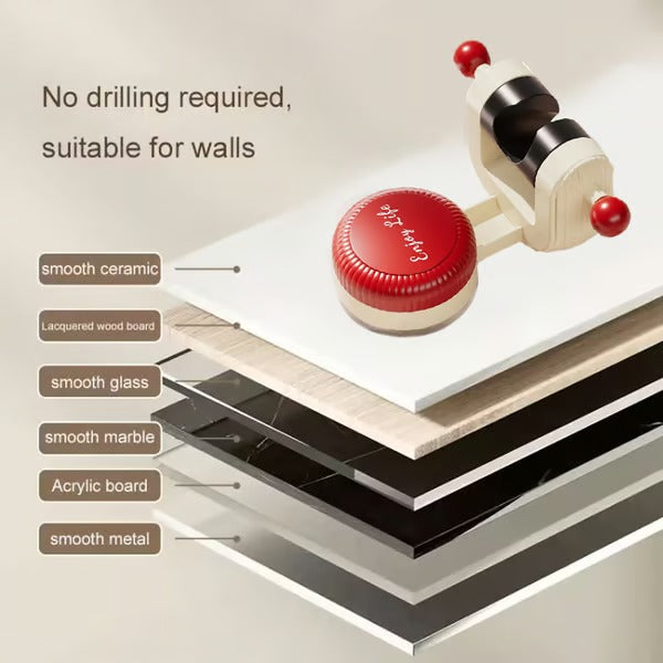 FlexiHold – Adjustable Suction Shower Head Holder