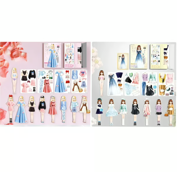 TinyTrendy – Magnetic Dress Up Baby Playset